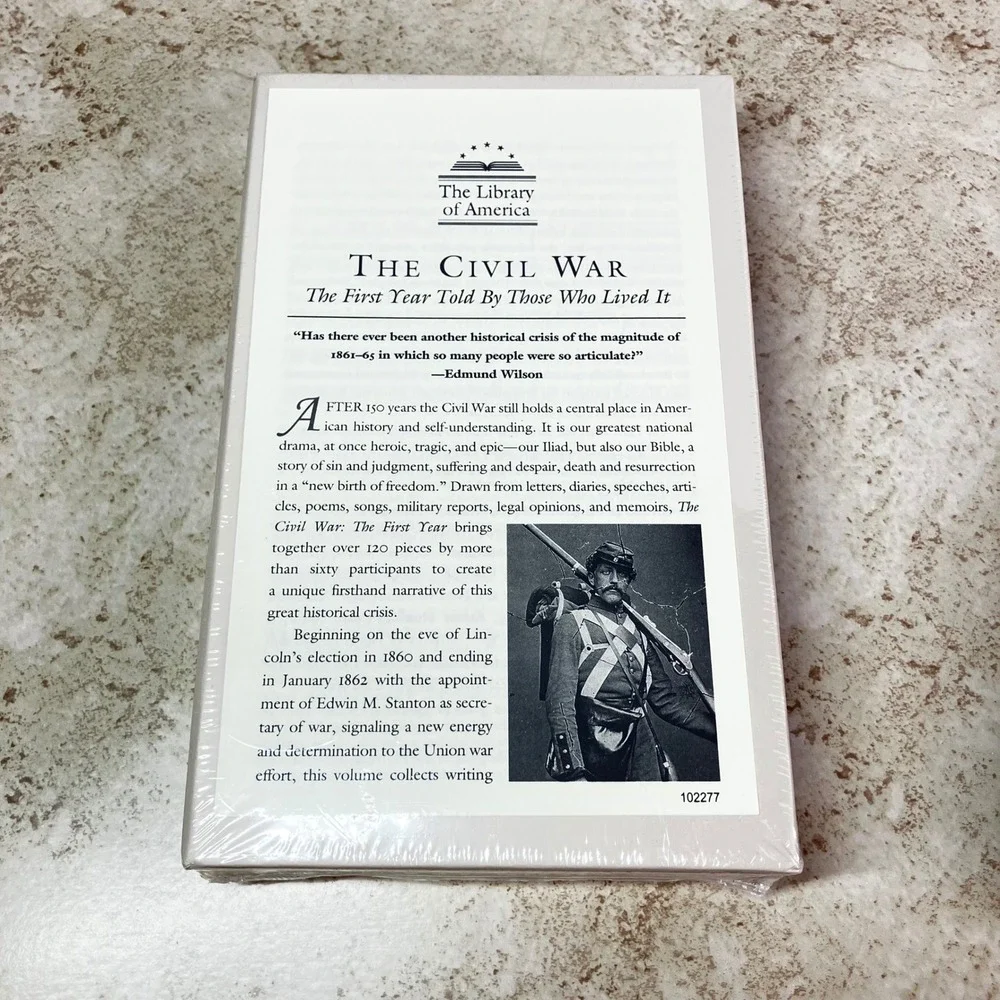 Library of America The Civil War The First Year Hardcover Slipcase New Sealed